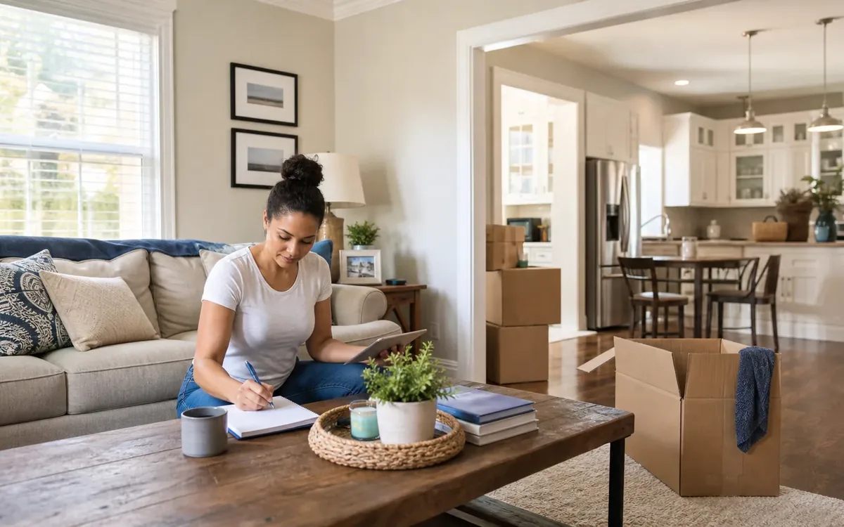 Household planning scene for Before Listing: A Household Reset Checklist for Sellers in South Carolina