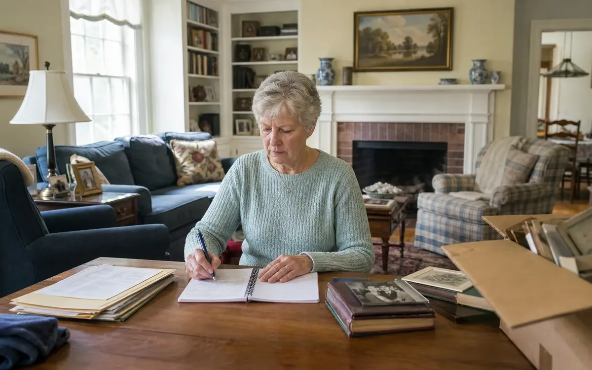 Household planning scene for Estate Cleanout Checklist: What to Do Before Sorting Begins in South Carolina