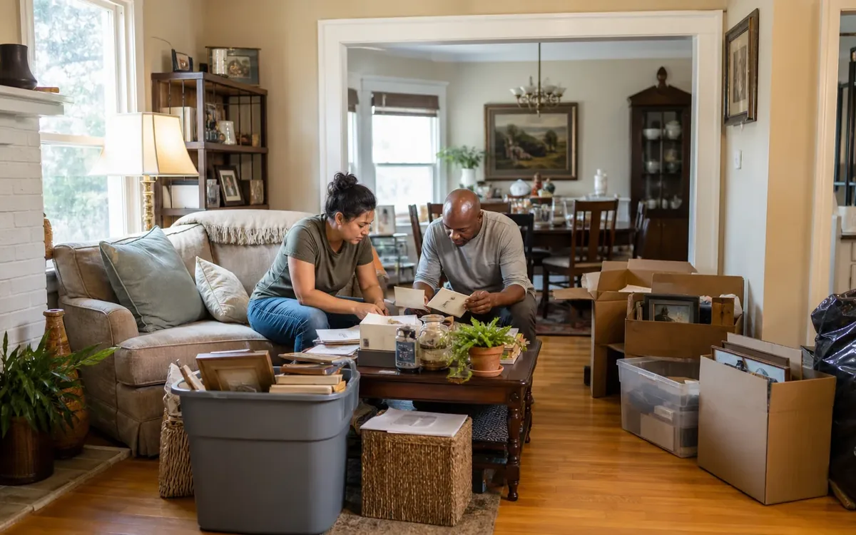 Household planning scene for Estate Cleanout vs Junk Removal: What Is the Difference? in South Carolina