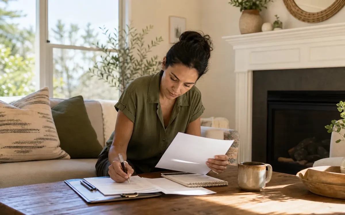 Household planning scene for Final Listing Readiness Review for a Home Sale in South Carolina