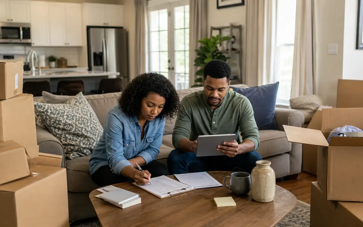 Household planning scene for How Are Packing Service Costs Calculated? in South Carolina