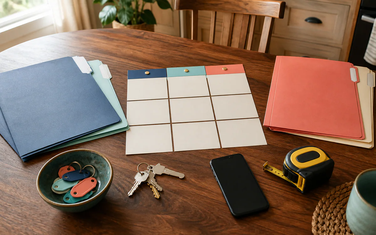 A homeowner reviewing a property cleanup checklist for a Charleston, SC guide answering "How do you coordinate with vendors"
