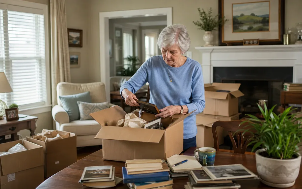 Household planning scene for How Long Does Senior Downsizing Take? in South Carolina