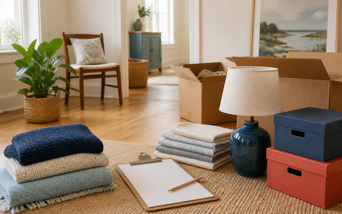 Family members sorting household belongings for a Charleston, SC guide answering "How much does it cost to clean out an estate"