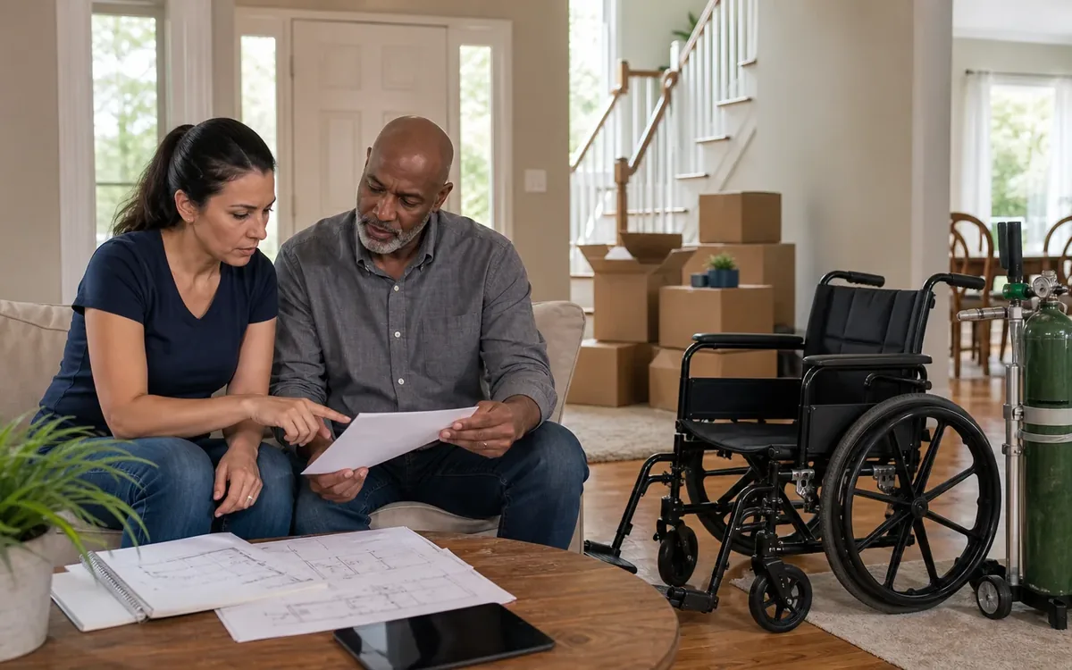 Household planning scene for How to Coordinate a Move Around Medical Equipment Needs in South Carolina