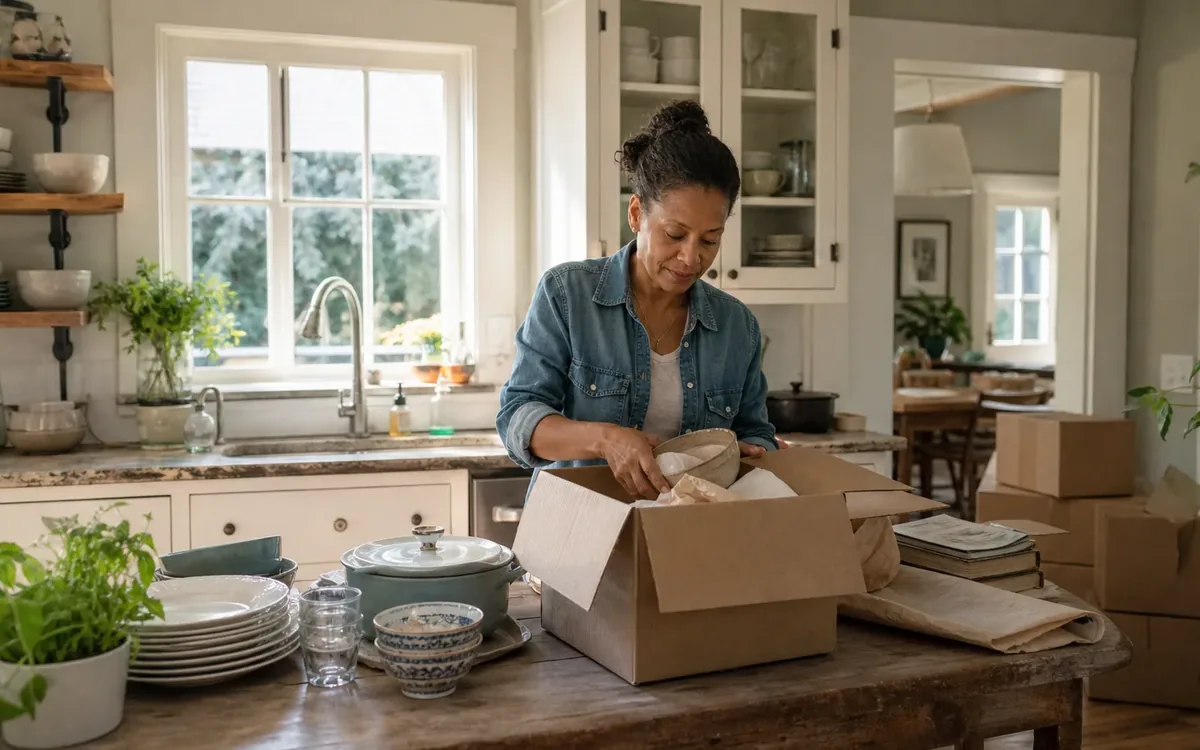 Household planning scene for How to Downsize a Kitchen Without Losing What You Use in South Carolina