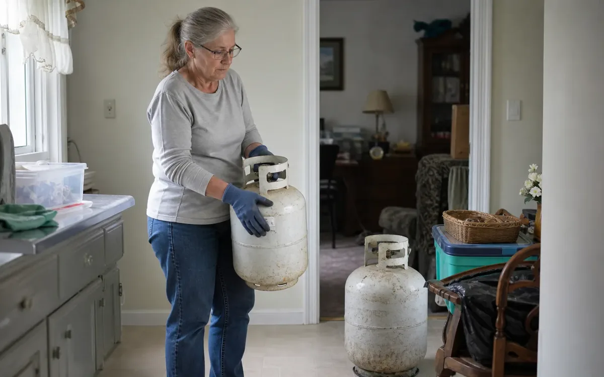 Household planning scene for How to Handle Propane Tanks During a South Carolina Estate Cleanout in South Carolina