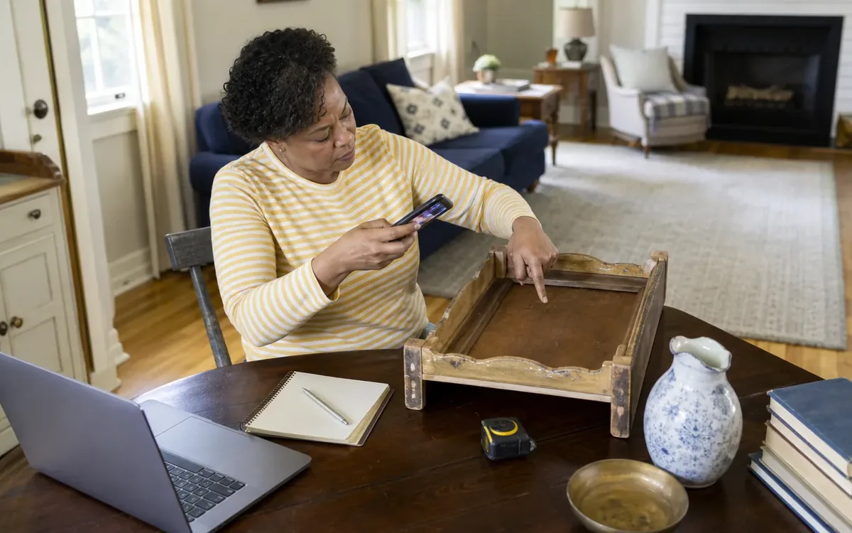Household planning scene for How to Note Scratches, Wear, and Missing Parts for Online Auction Listings in South Carolina