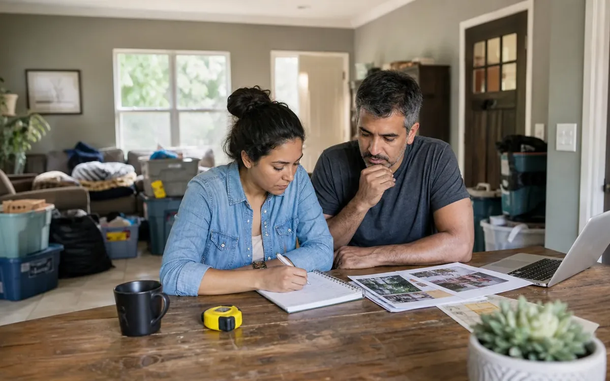 Household planning scene for How to Plan Debris Removal After a Property Violation in South Carolina