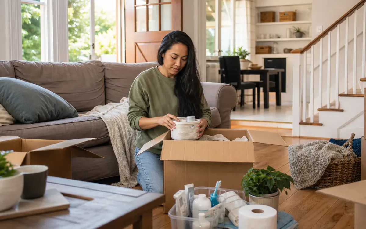 Household planning scene for How to Plan First-Day Essentials After a Move in South Carolina