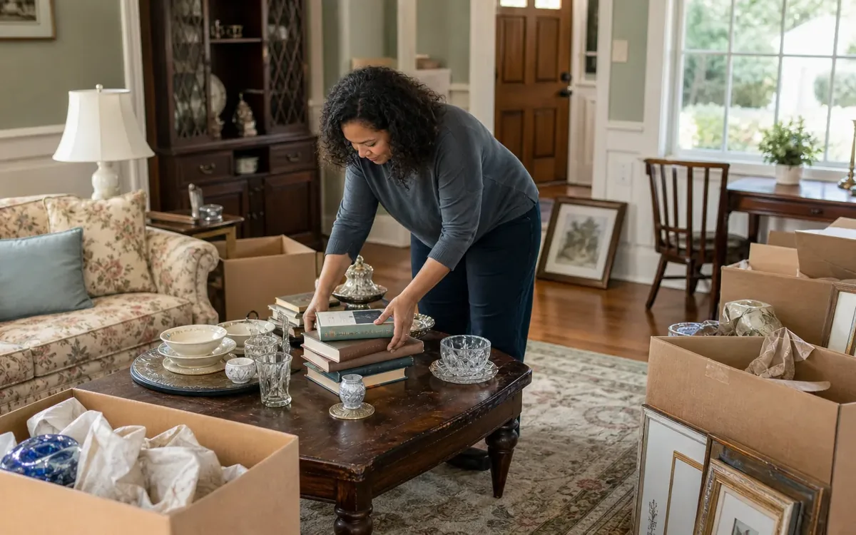 Household planning scene for How to Prepare a Home Before an Estate Sale in South Carolina