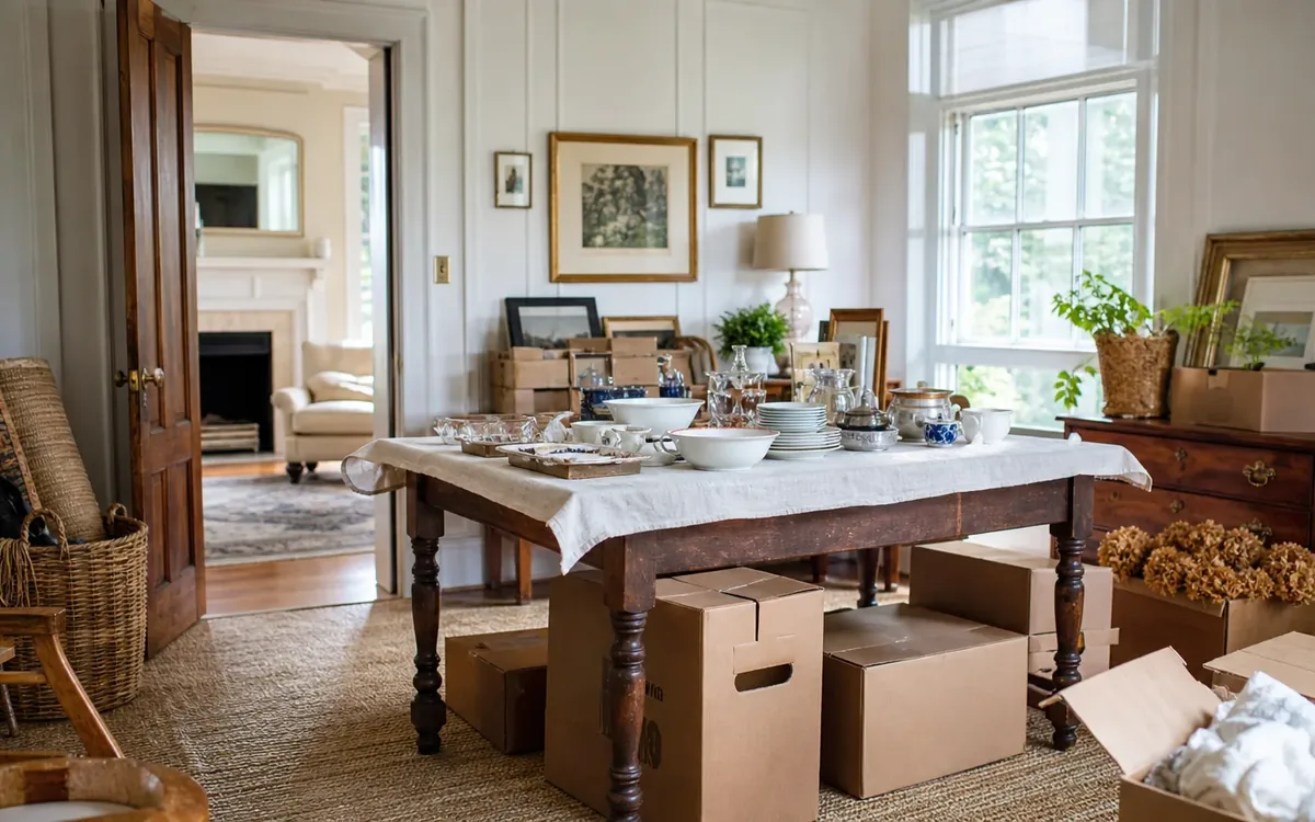 Household planning scene for How to Prepare a Pickup Area for Estate Auction Buyers in South Carolina