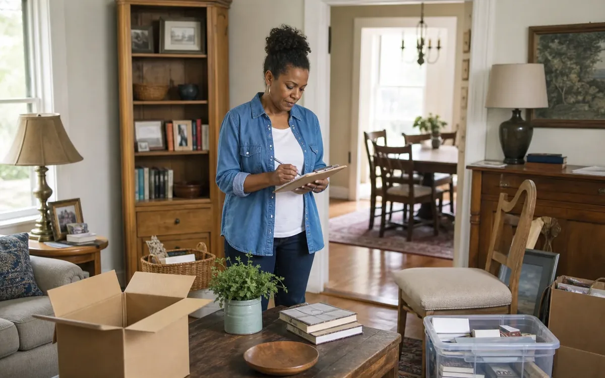 Household planning scene for How to Prepare a Vacant House for an Estate Cleanout in South Carolina