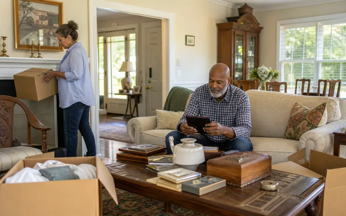 Household planning scene for How to Prepare an Estate Property for Listing in South Carolina