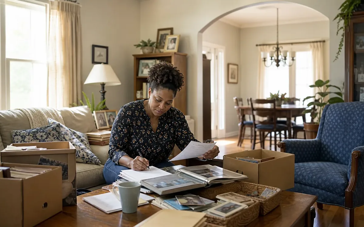 Household planning scene for How to Prepare an Inherited House for Sale in South Carolina