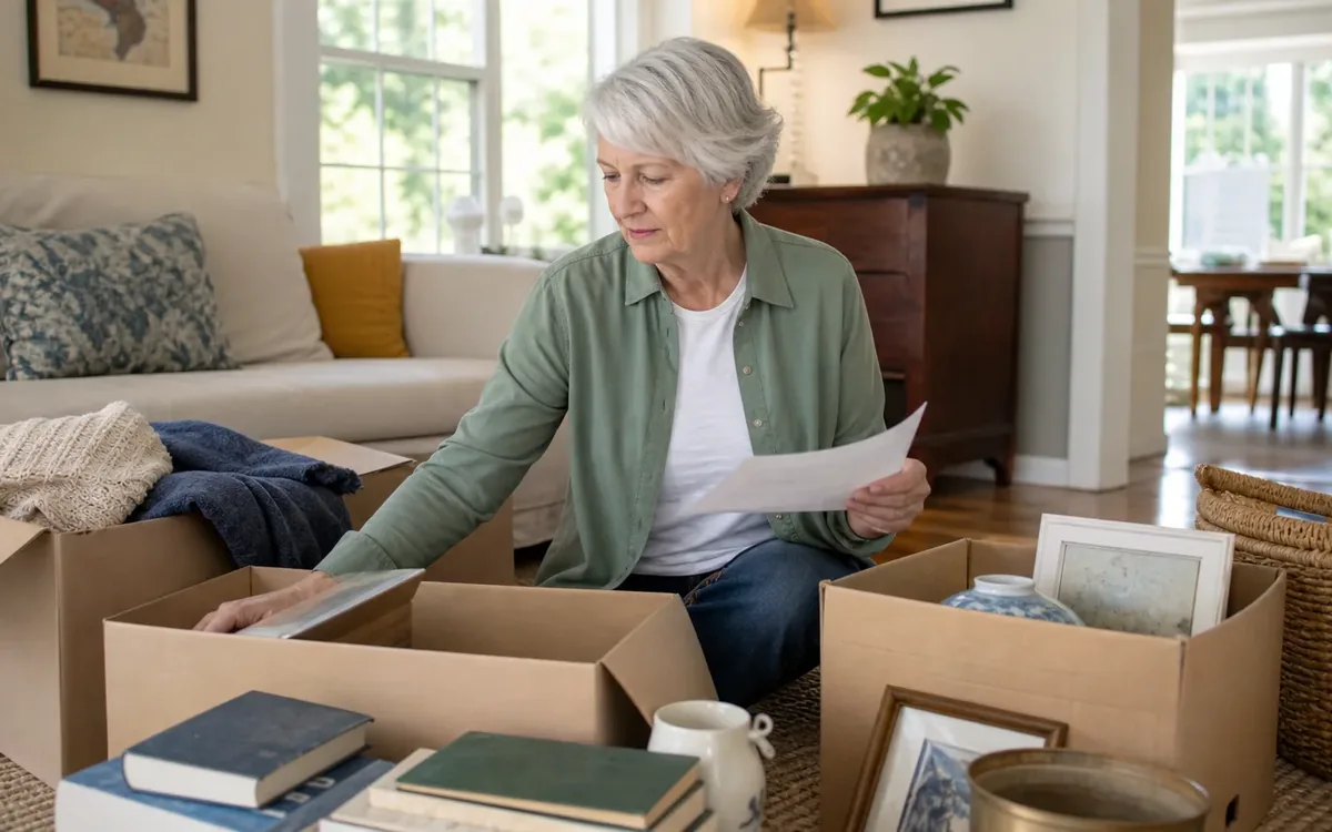 Household planning scene for How to Set Up a Keep, Sell, and Donate Plan in South Carolina