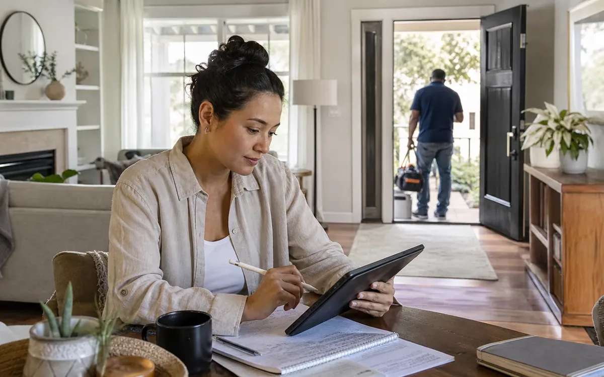 Household planning scene for How to Track Vendor Access During Home Sale Preparation in South Carolina