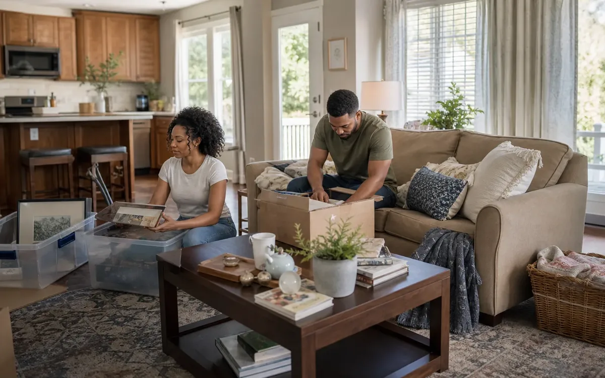 Household planning scene for Pre-Listing Cleanout vs Home Staging: What Is the Difference? in South Carolina