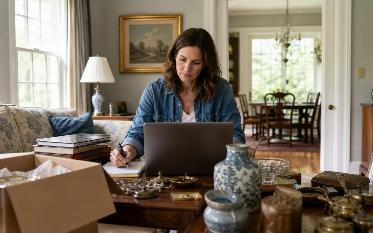 Household planning scene for What Common Pitfalls Should You Avoid in an Online Estate Auction? in South Carolina
