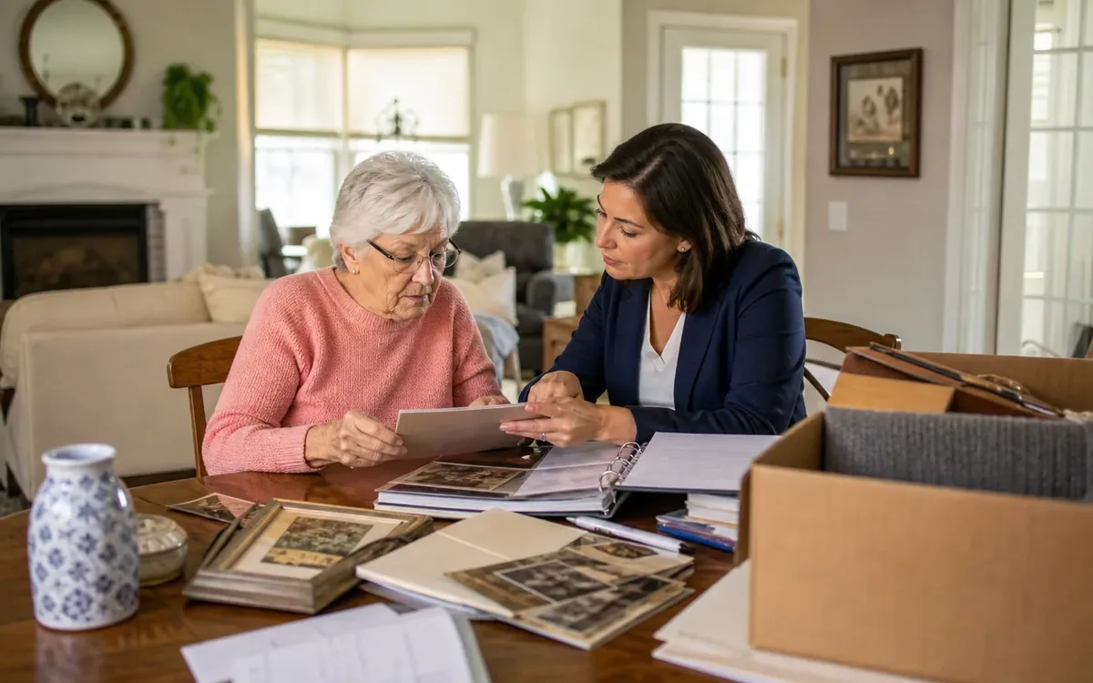 Household planning scene for What Does a Senior Move Manager Do? in South Carolina