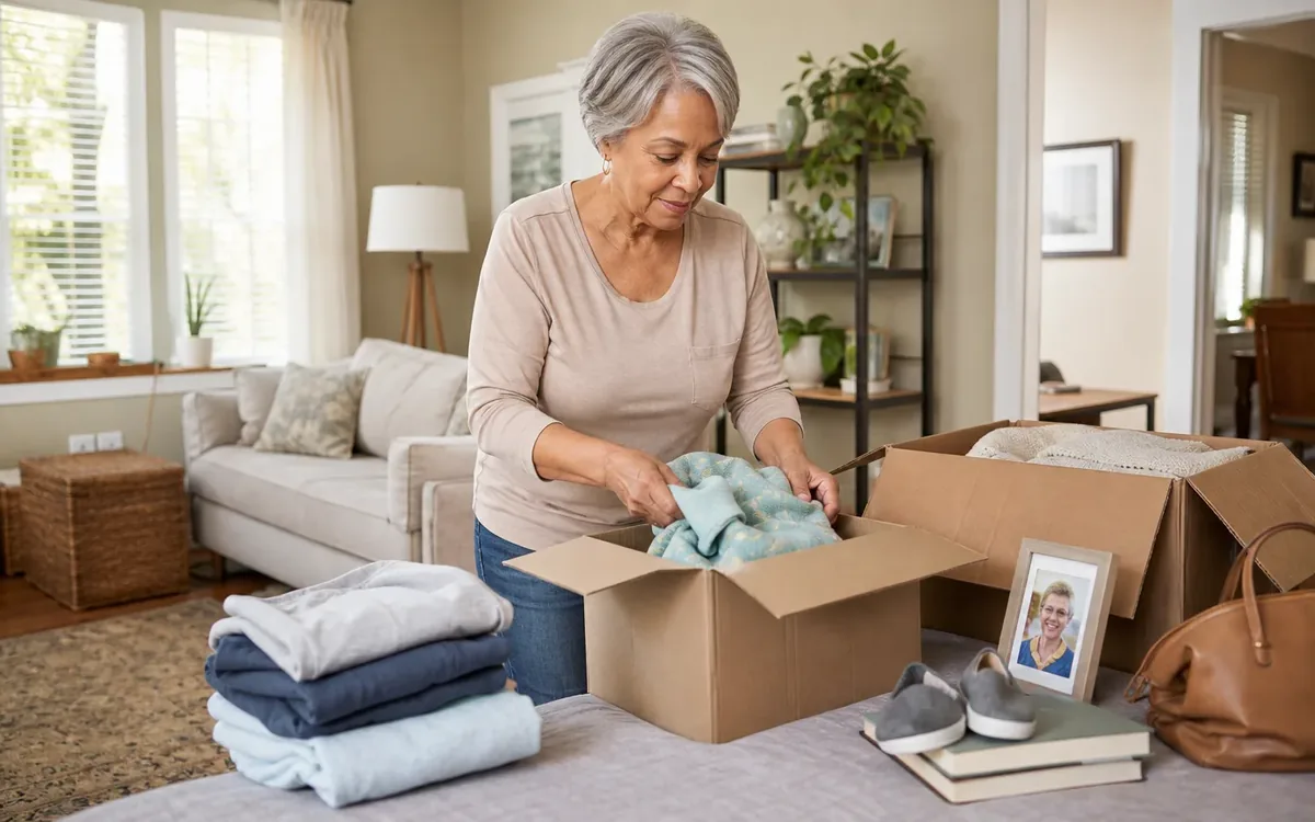 Household planning scene for What to Pack for Assisted Living in South Carolina