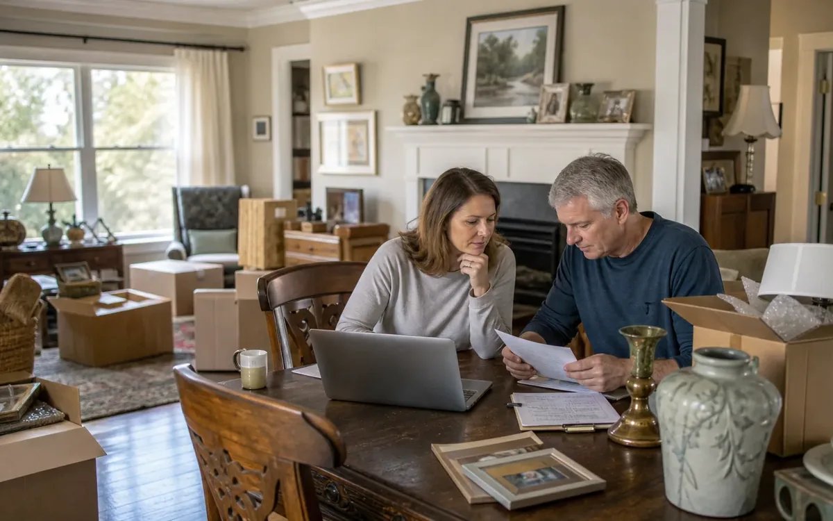 Household planning scene for When Does an Online Estate Auction Make Sense? in South Carolina