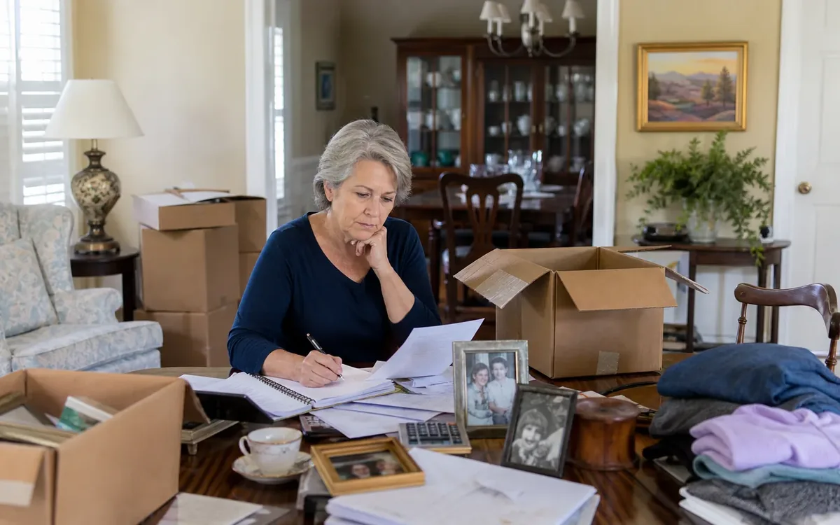 Household planning scene for When Should a Family Hire an Estate Cleanout Service? in South Carolina