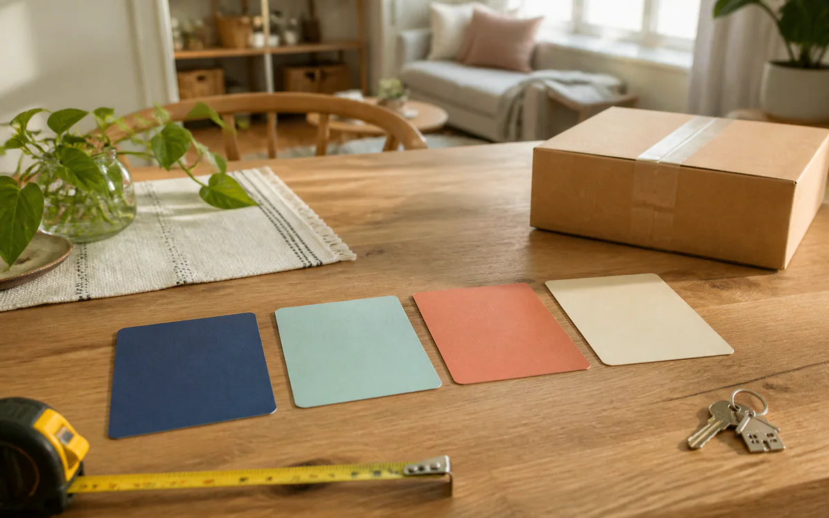 A bright, uncluttered living room prepared for a home sale for a Charleston, SC guide answering "When to start preparing to sell a house"