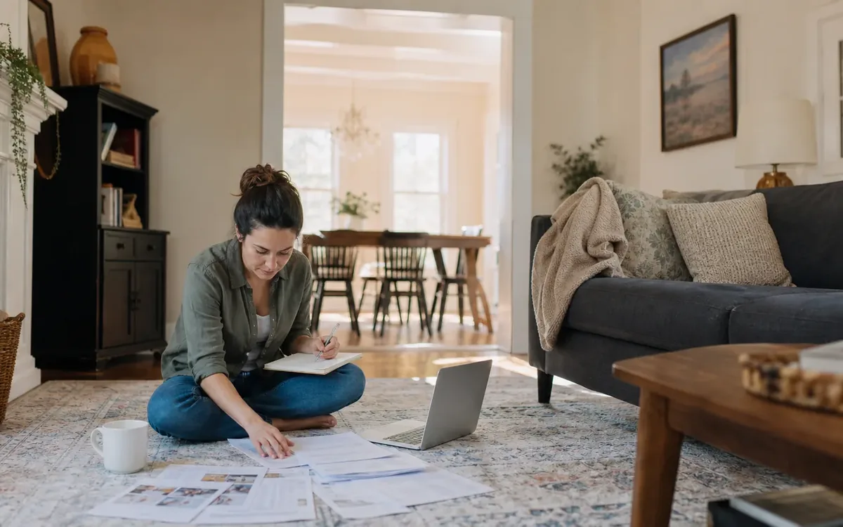 Household planning scene for Which Home Sale Preparation Tasks Should Happen First? in South Carolina