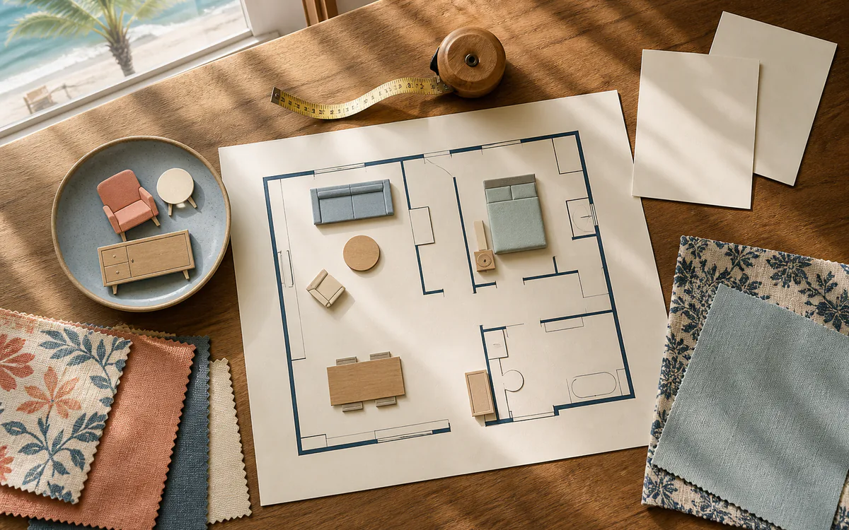 Downsizing floor plan materials for South Carolina households