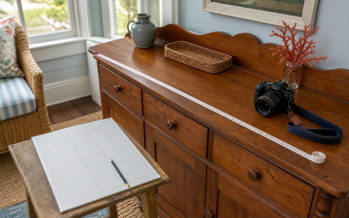 Household planning materials for the Home Inventory Worksheet in South Carolina